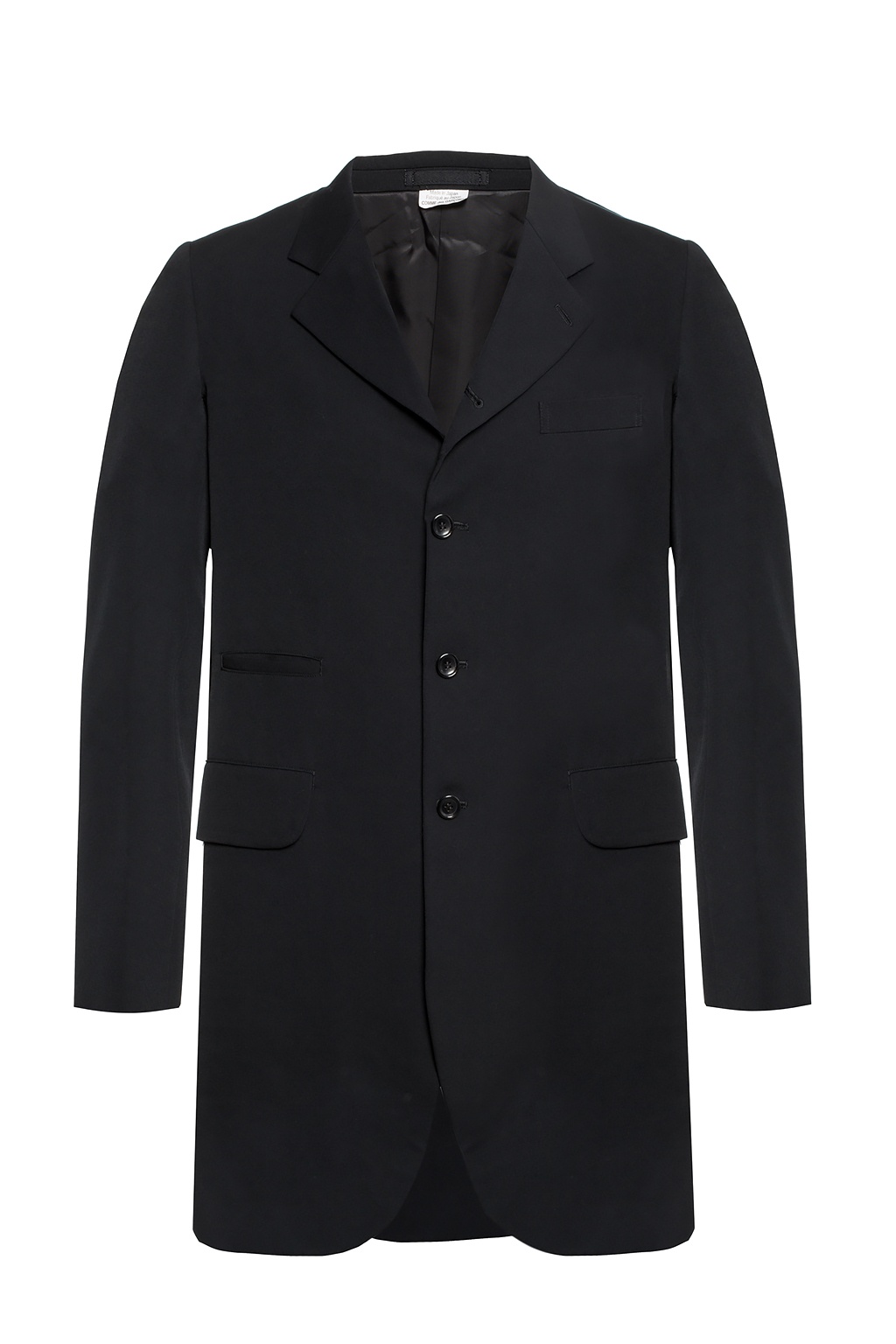 Comme des Garçons Homme Plus Asymmetrical jacket with blazer 